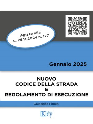 cover image of Nuovo codice della strada e regolamento di esecuzione